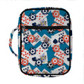 Casino Poker Pattern Print Front Pocket Bible Bag