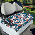 Casino Poker Pattern Print Golf Cart Seat Cover