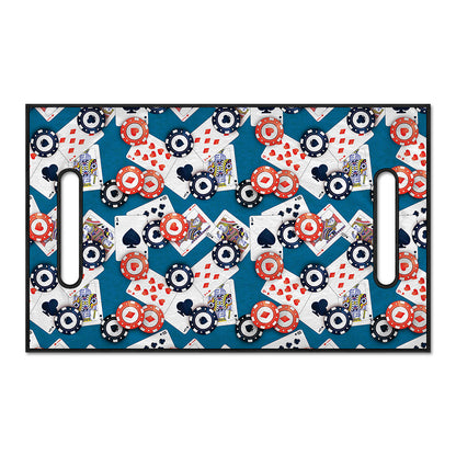 Casino Poker Pattern Print Golf Cart Seat Cover