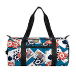 Casino Poker Pattern Print Gym Bag