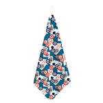 Casino Poker Pattern Print Hand Towel