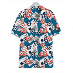 Casino Poker Pattern Print Hawaiian Shirt