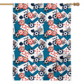 Casino Poker Pattern Print House Flag