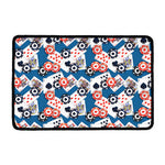 Casino Poker Pattern Print Kitchen Mat