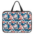 Casino Poker Pattern Print Laptop Sleeve With Handle