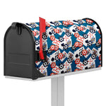 Casino Poker Pattern Print Mailbox Cover