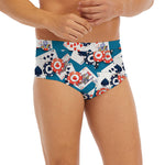 Casino Poker Pattern Print Men's Briefs