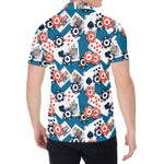 Casino Poker Pattern Print Men's Shirt