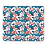 Casino Poker Pattern Print Mouse Pad