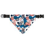 Casino Poker Pattern Print Over The Collar Dog Bandana