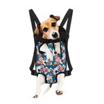 Casino Poker Pattern Print Pet Carrier Backpack