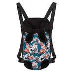 Casino Poker Pattern Print Pet Carrier Backpack