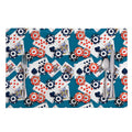 Casino Poker Pattern Print Placemat