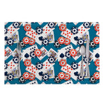 Casino Poker Pattern Print Placemat