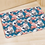 Casino Poker Pattern Print Polyester Doormat
