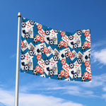 Casino Poker Pattern Print Polyester Flag