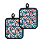Casino Poker Pattern Print Pot Holders
