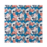 Casino Poker Pattern Print Silk Bandana
