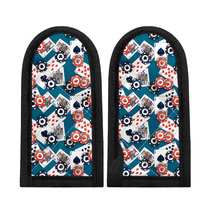 Casino Poker Pattern Print Skillet Handle Cover