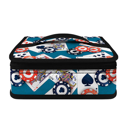 Casino Poker Pattern Print Small Lunch Bag