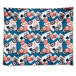 Casino Poker Pattern Print Tapestry