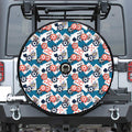 Casino Poker Pattern Print Tire Cover With Camera Hole