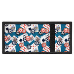 Casino Poker Pattern Print Trifold Wallet