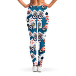 Casino Poker Pattern Print Women's Leggings