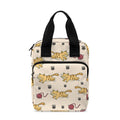 Cat And Yarn Ball Pattern Print Bible Tote Bag