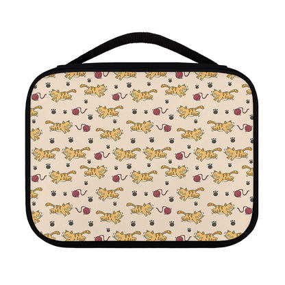 Cat And Yarn Ball Pattern Print Classic Bible Case
