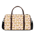Cat And Yarn Ball Pattern Print Duffel Bag