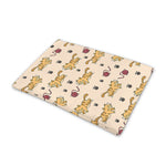 Cat And Yarn Ball Pattern Print Pet Cooling Mat Cover