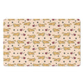 Cat And Yarn Ball Pattern Print Polyester Doormat