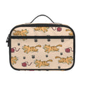 Cat And Yarn Ball Pattern Print Portable Lunch Bag