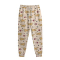 Cat And Yarn Ball Pattern Print Sweatpants