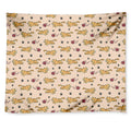Cat And Yarn Ball Pattern Print Tapestry
