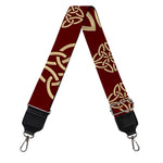 Celtic Knot Symbol Pattern Print Bag Strap