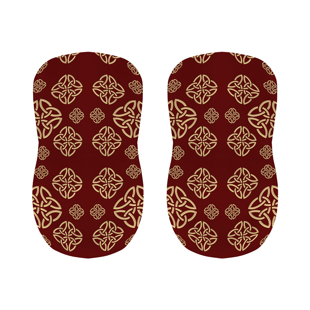 Celtic Knot Symbol Pattern Print Bar Stool Covers