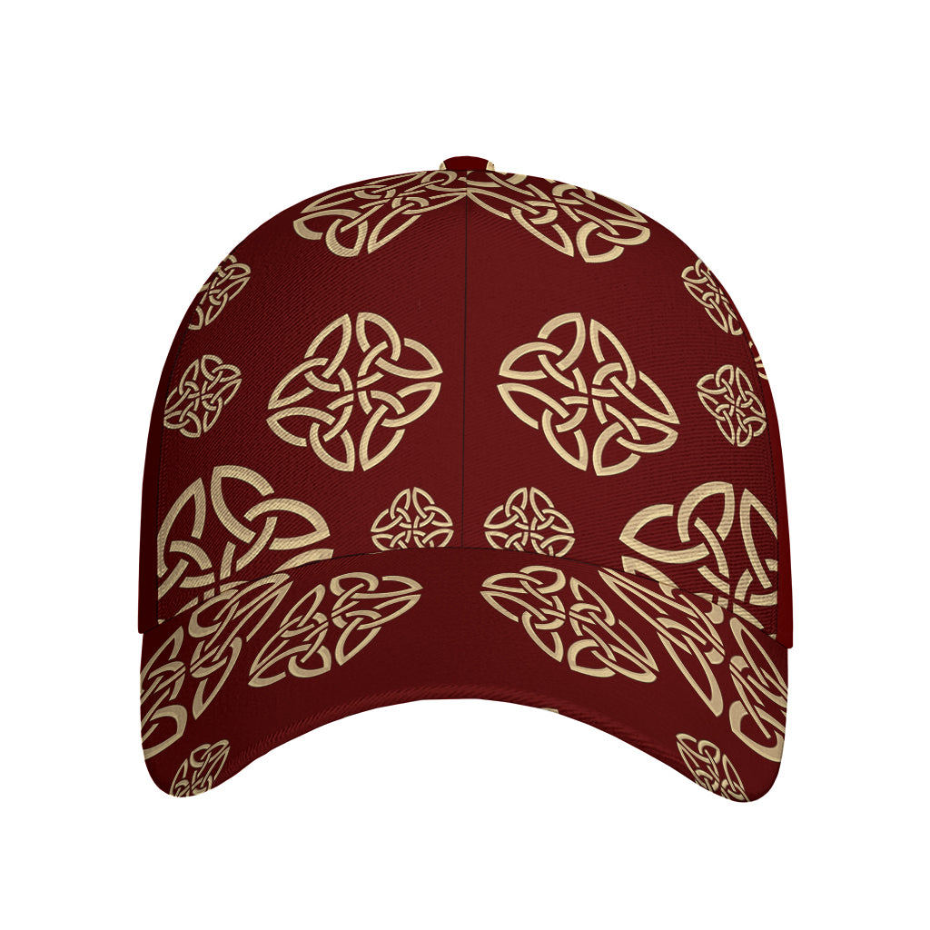 Celtic Knot Symbol Pattern Print Baseball Cap