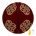 Celtic Knot Symbol Pattern Print Basketball