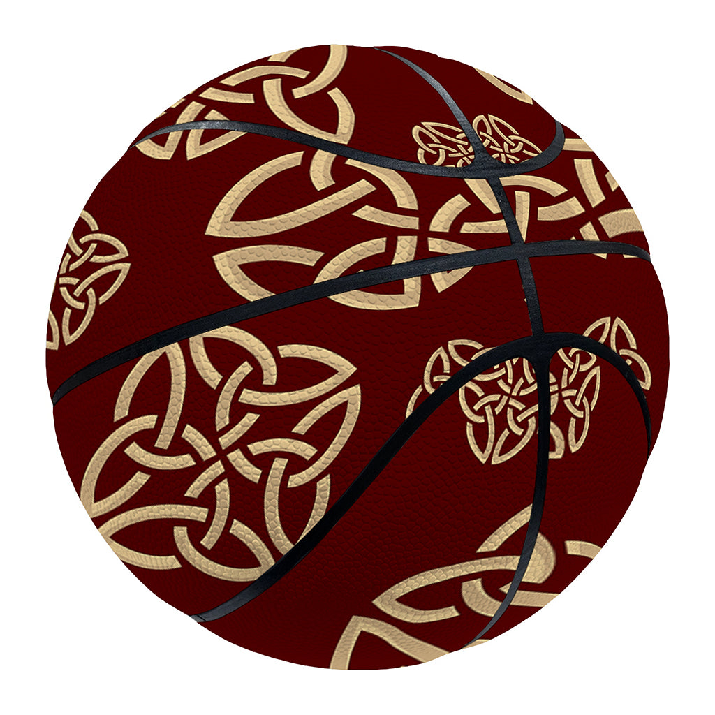 Celtic Knot Symbol Pattern Print Basketball