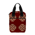 Celtic Knot Symbol Pattern Print Bible Tote Bag