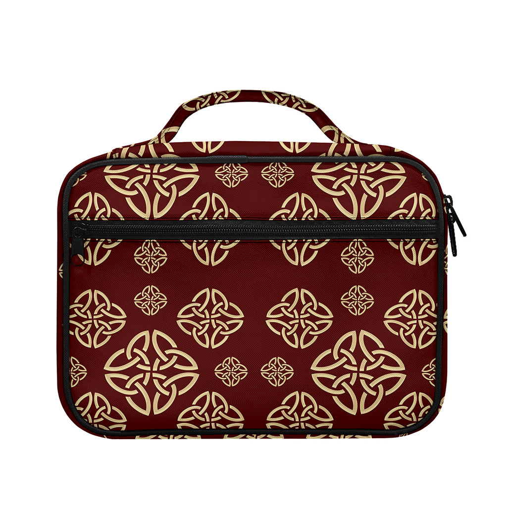 Celtic Knot Symbol Pattern Print Briefcase Bible Bag