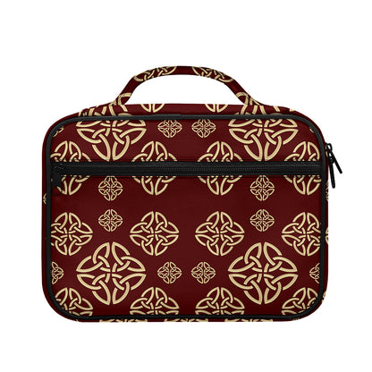 Celtic Knot Symbol Pattern Print Briefcase Bible Bag