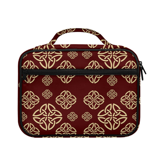 Celtic Knot Symbol Pattern Print Briefcase Bible Bag