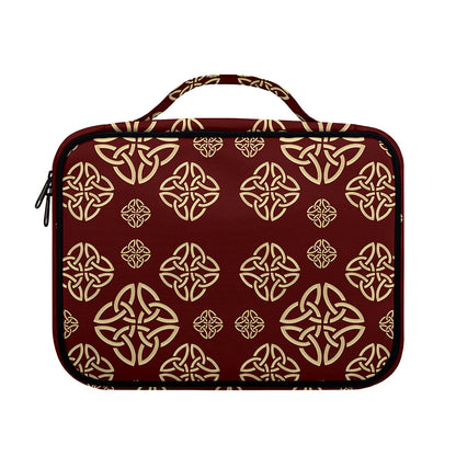 Celtic Knot Symbol Pattern Print Briefcase Bible Bag