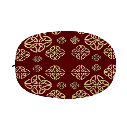 Celtic Knot Symbol Pattern Print Car Side Mirror Covers