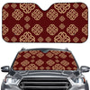 Celtic Knot Symbol Pattern Print Car Windshield Sun Shade