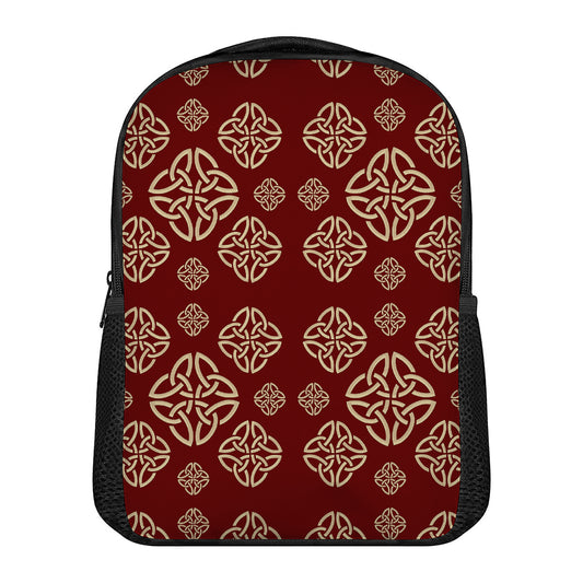 Celtic Knot Symbol Pattern Print Casual Backpack