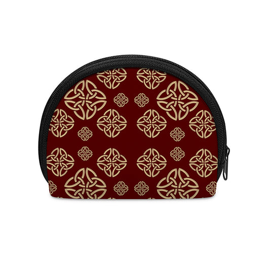 Celtic Knot Symbol Pattern Print Coin Purse